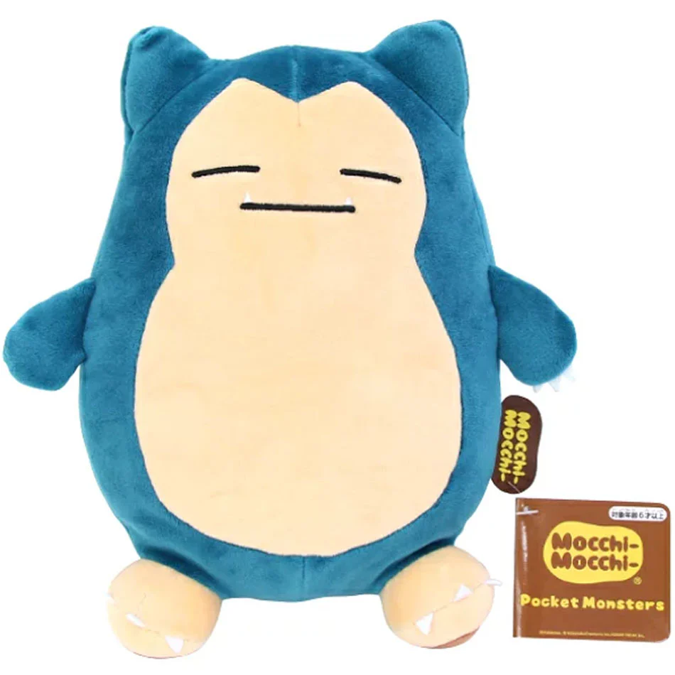 Pokemon Mochi Mochi Snorlax 10" Plush