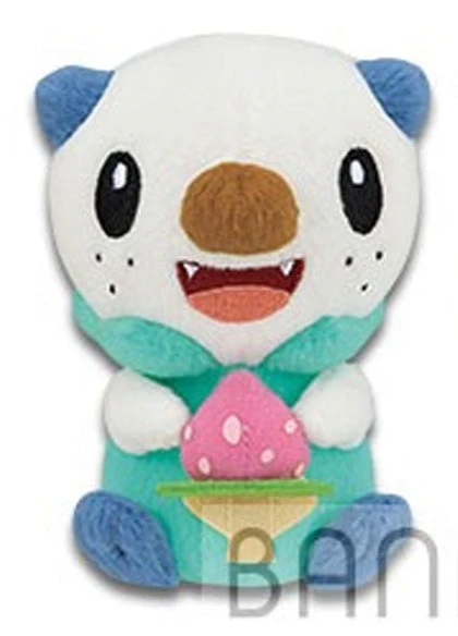 Pokemon Mogumogu Time Oshawott 6" Plush Toy