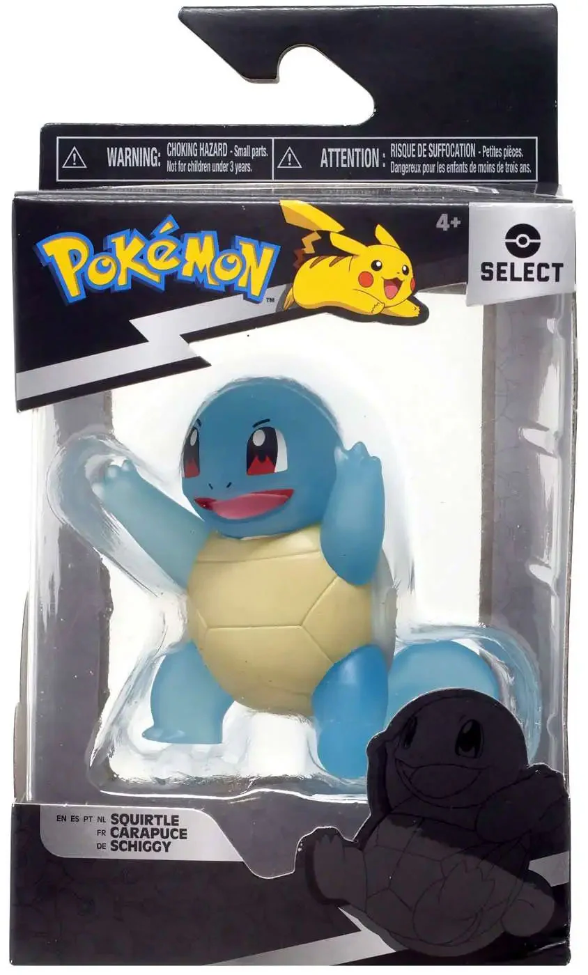 Pokemon Select Battle Figure Squirtle 3"