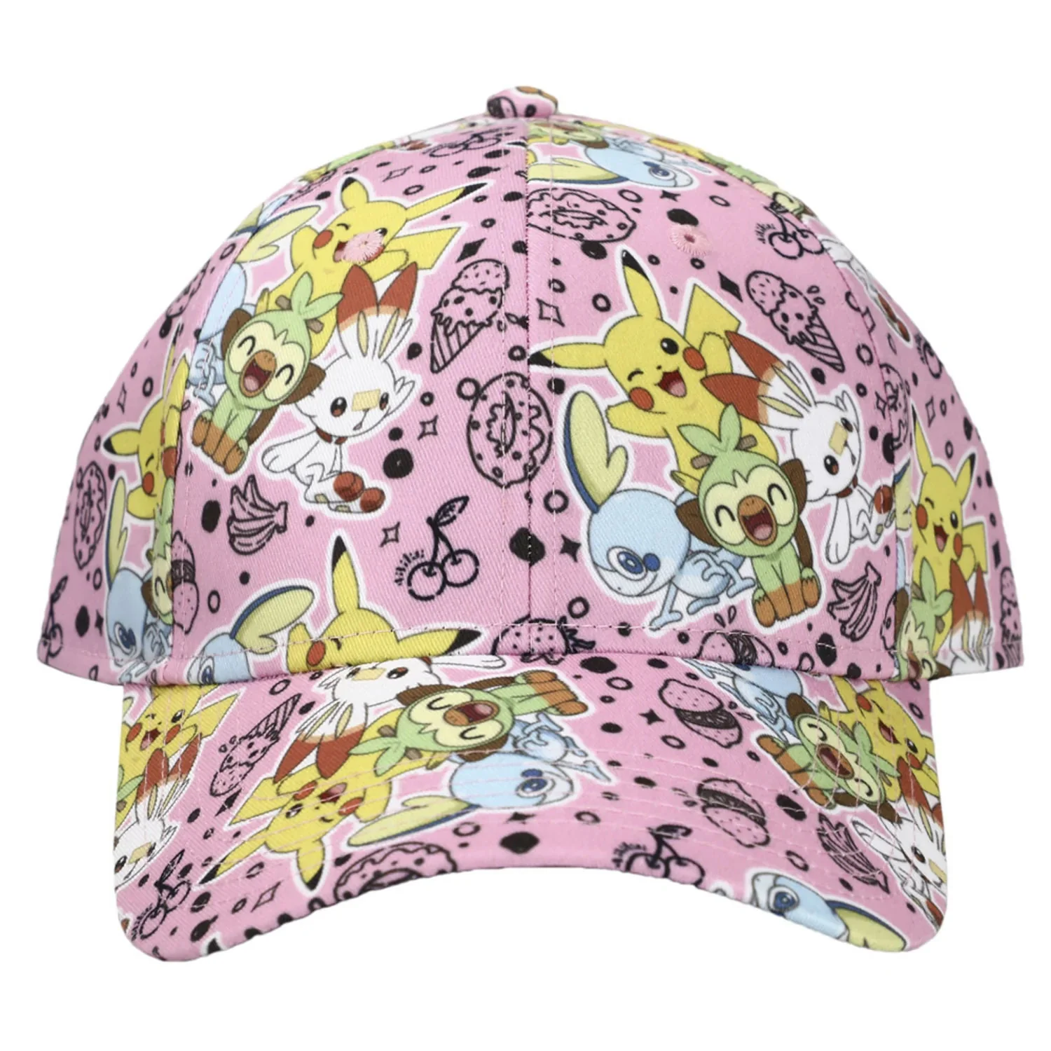 Pokemon Sweets Time Galar Starters Adjustable Hat - Image 2