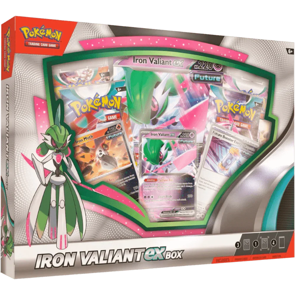 Pokemon TCG Iron Valiant ex Box