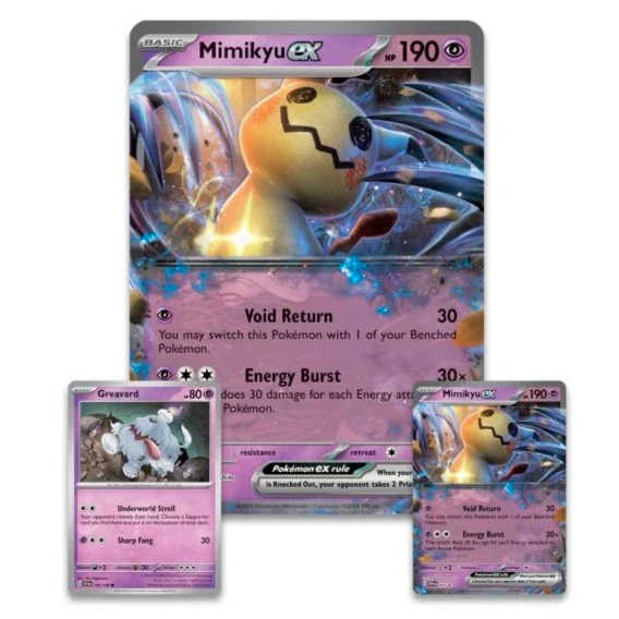 Pokemon TCG Mimikyu ex Box - Image 2