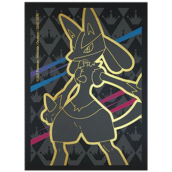 Pokemon TCG Pokemon Crown Z Lucario Deck Protector Sleeves