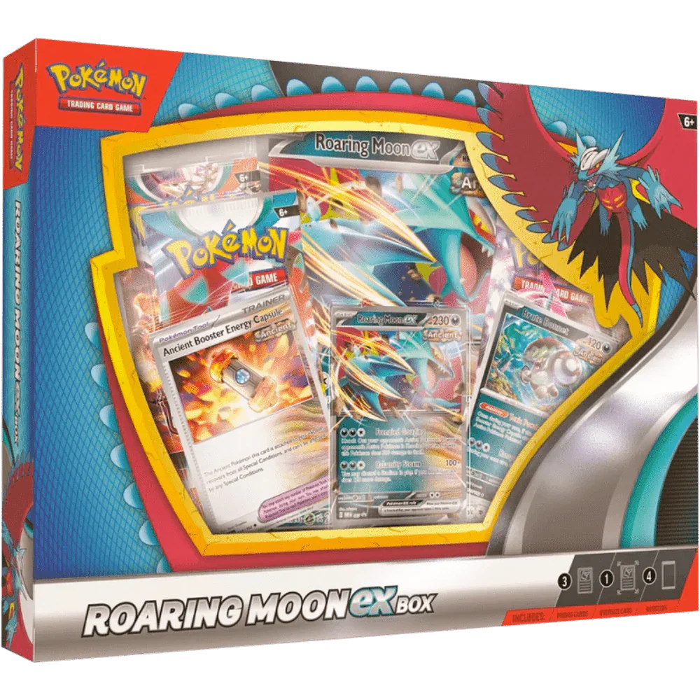 Pokemon TCG Roaring Moon ex Box