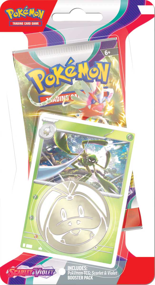 Pokemon TCG Scarlet & Violet Checklane Blister (Spidops)