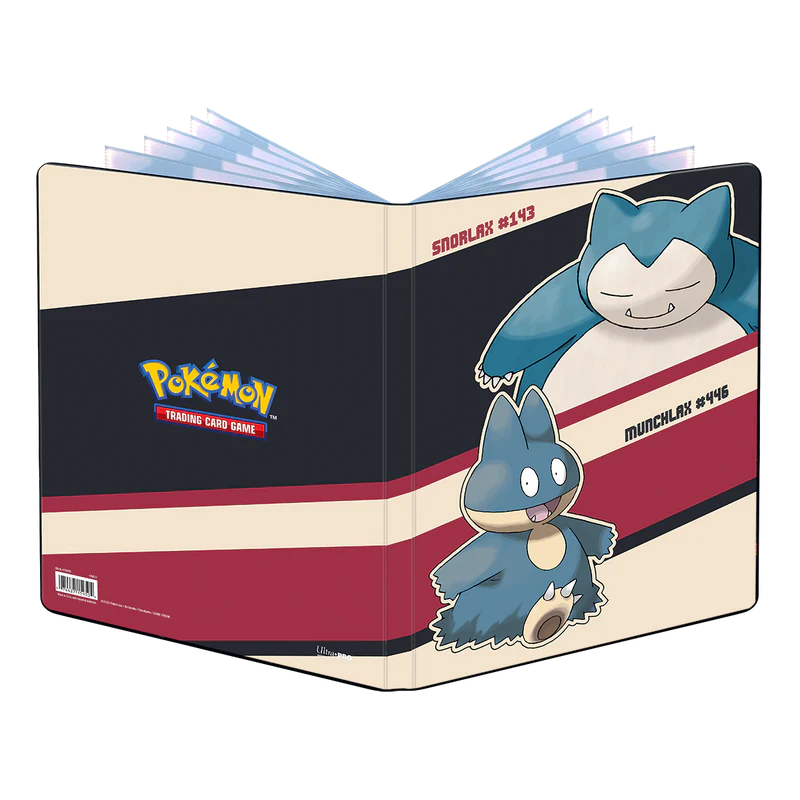 Pokemon TCG Snorlax & Munchlax 9-Pocket Portfolio