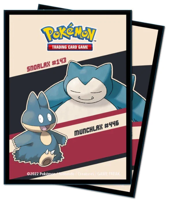 Pokemon TCG Snorlax & Munchlax Deck Protector Sleeves
