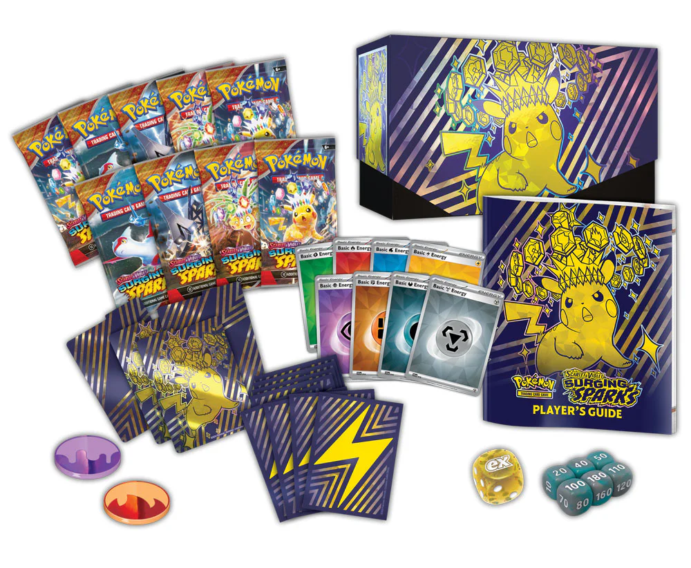 Pokemon TCG Surging Sparks Elite Trainer Box - Image 2