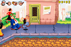 Popeye: Rush For Spinach (Cartridge Only) - Image 3