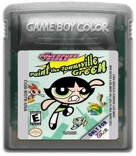 Powerpuff Girls Paint the Townsville Green (Cartridge Only)