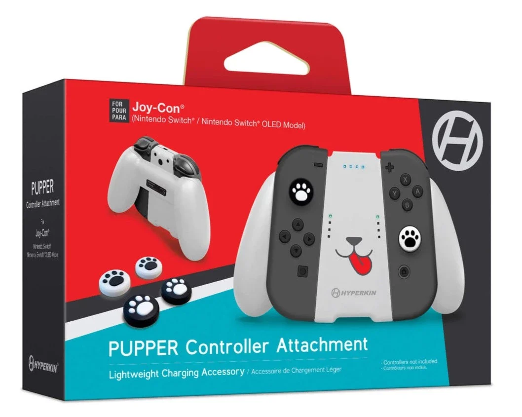 Pupper Controller Attachment for Joy-Con