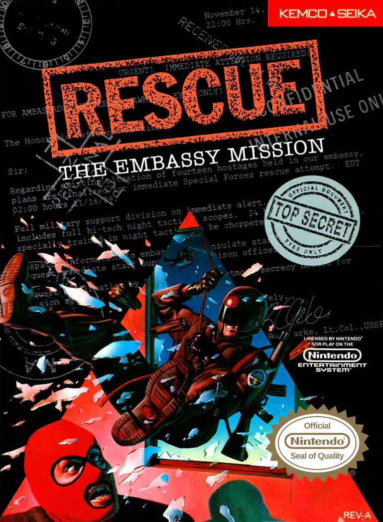Rescue the Embassy Mission (Cartridge Only) - Image 2