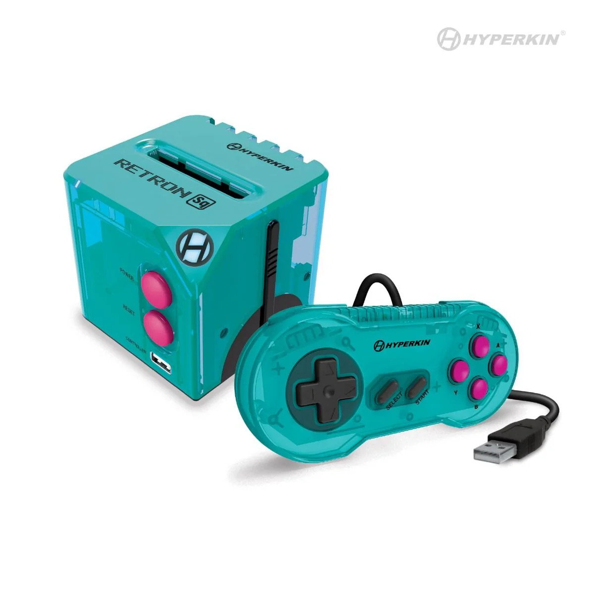 RetroN Sq HD Gaming Console (Hyper Beach) (Game Boy / Game Boy Color / Game Boy Advance) - Image 2
