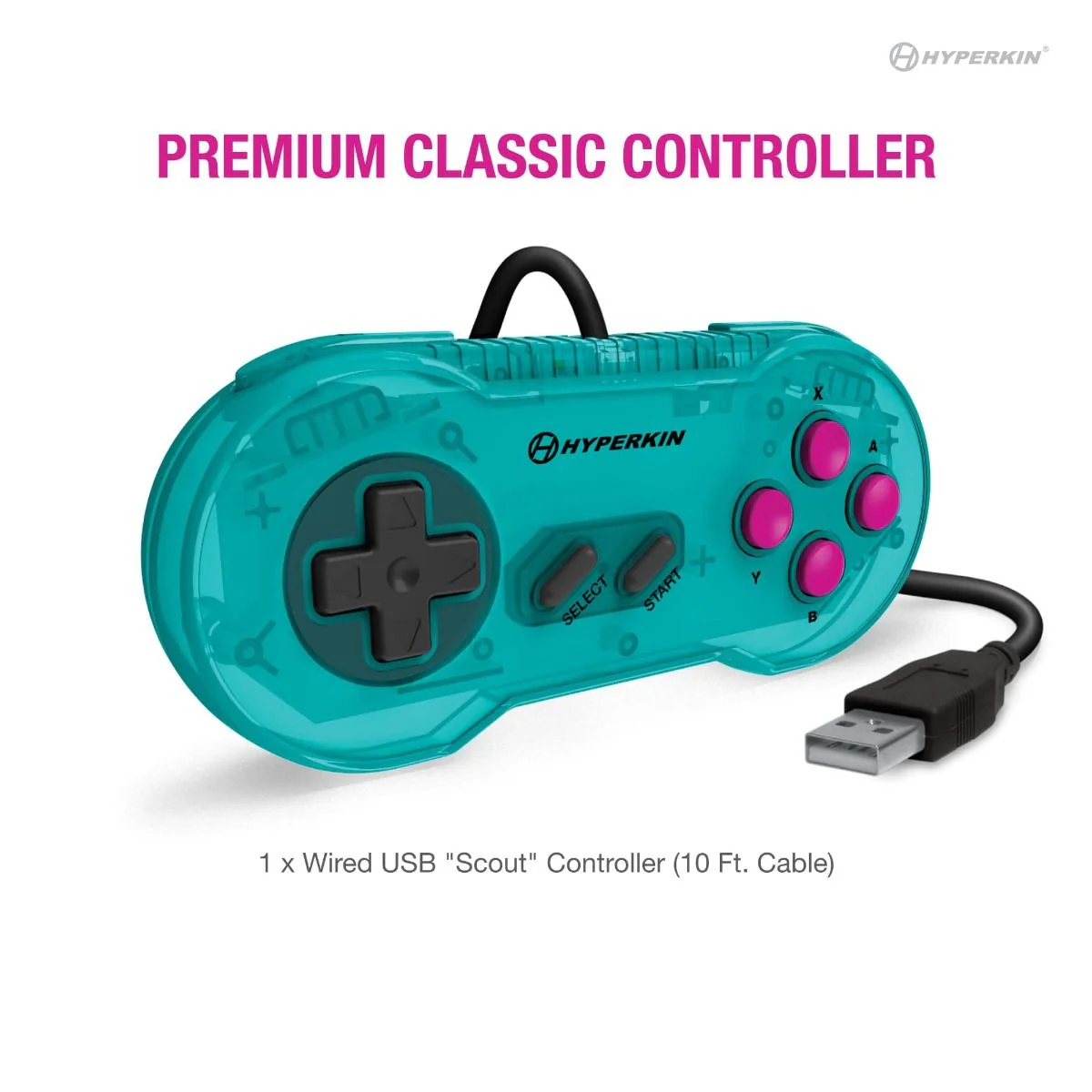 RetroN Sq HD Gaming Console (Hyper Beach) (Game Boy / Game Boy Color / Game Boy Advance) - Image 3