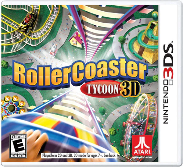 Roller Coaster Tycoon 3D (Cartridge Only) - Image 2