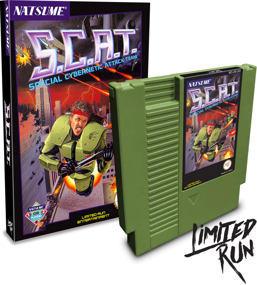 S.C.A.T. Special Cybernetic Attack Team (Green) [Limited Run] (Cartridge Only)