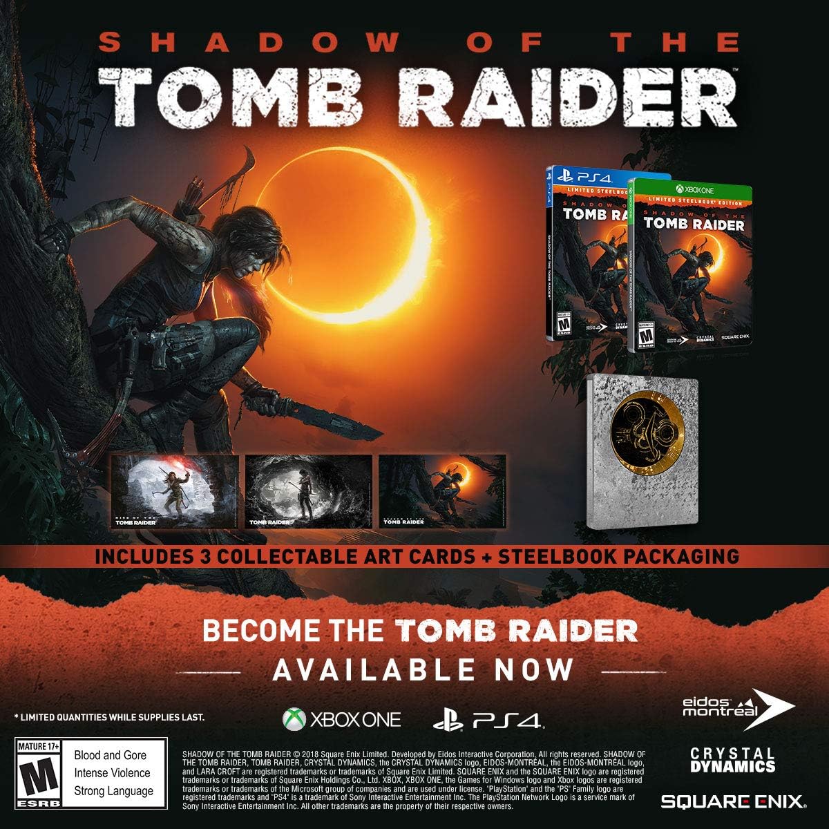 Shadow of the Tomb Raider [Limited Steelbook Edition] (Pre-Owned) - Image 2