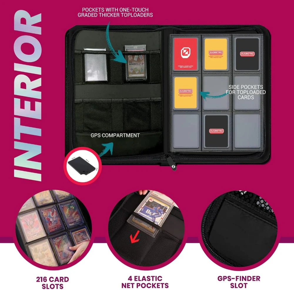 Shield + Toploader Binder (Red/Black) - Image 5