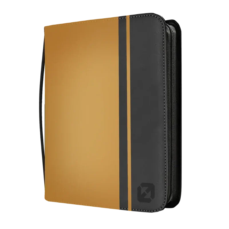 Shield + Toploader Binder (Gold/Black)