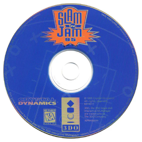 Slam 'N Jam '95 (Complete in Box) - Image 3