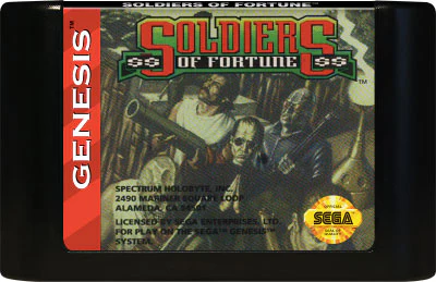 Soldiers of Fortune (Cartridge Only)