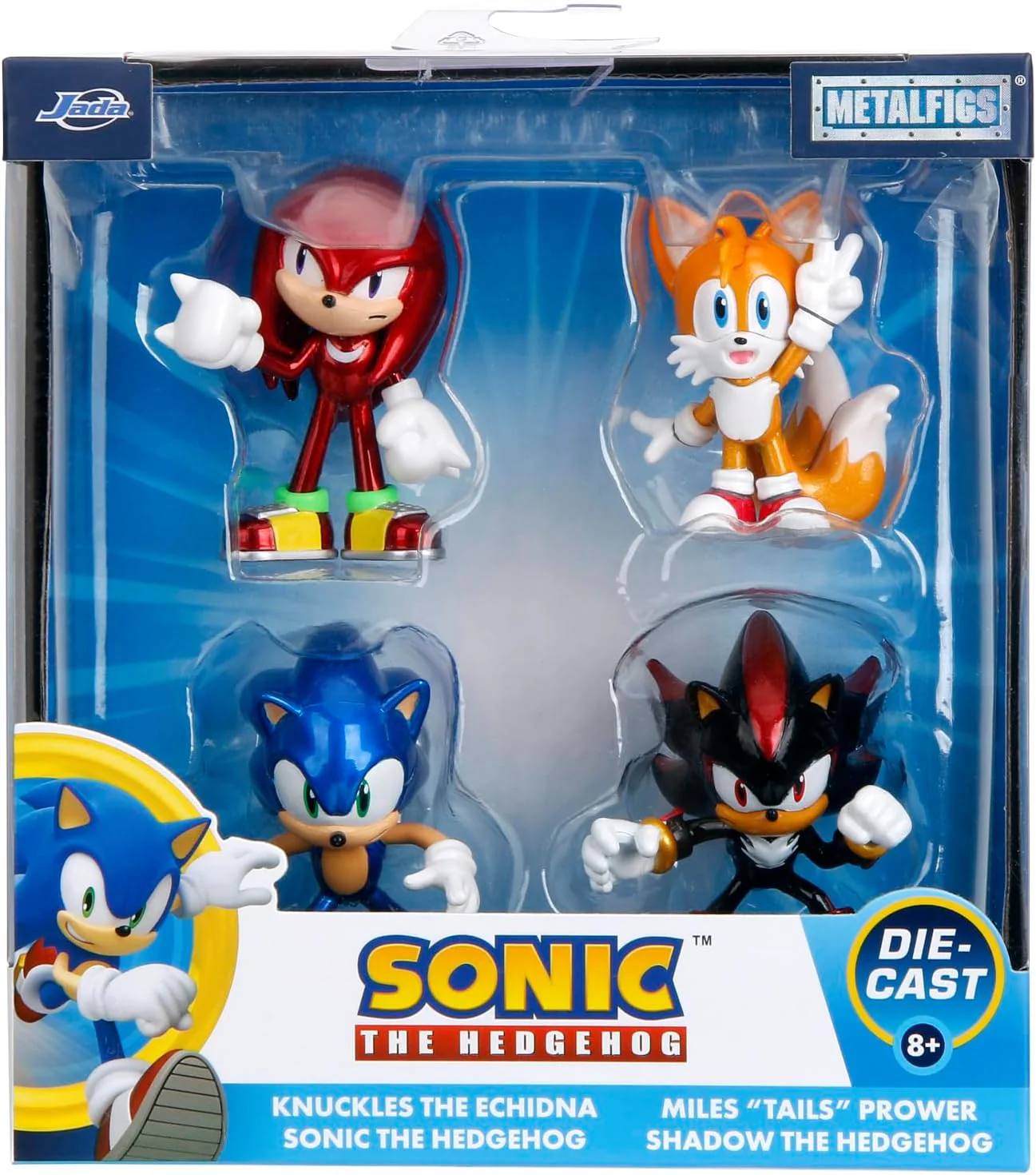 Sonic the Hedgehog 2.5" Metalfigs 4-Pack