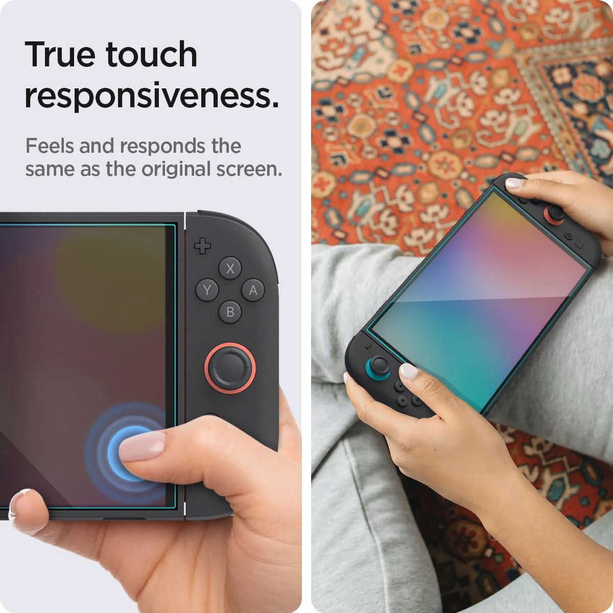 Spigen Glas.tR EZ Fit Screen Protector for Nintendo Switch 2 - Image 4