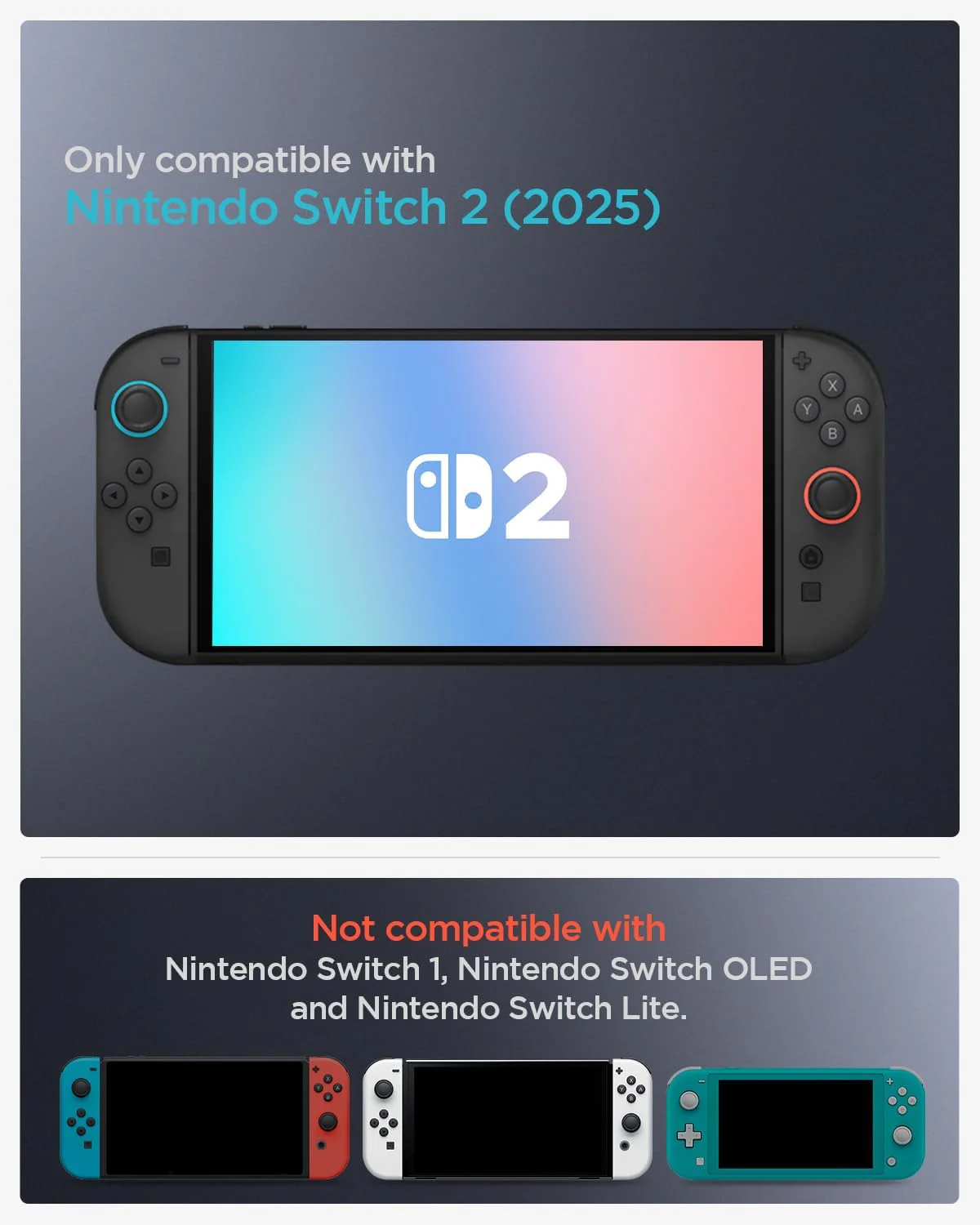 Spigen Nano Pop (Blueberry Navy) for Nintendo Switch 2 - Image 2