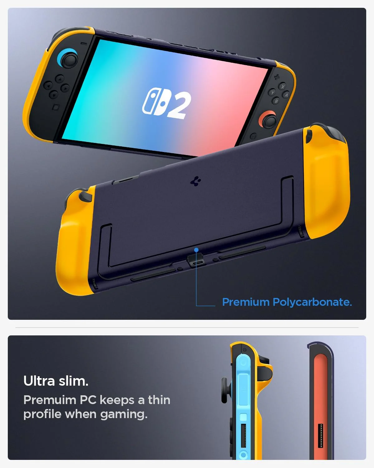Spigen Nano Pop (Blueberry Navy) for Nintendo Switch 2 - Image 4
