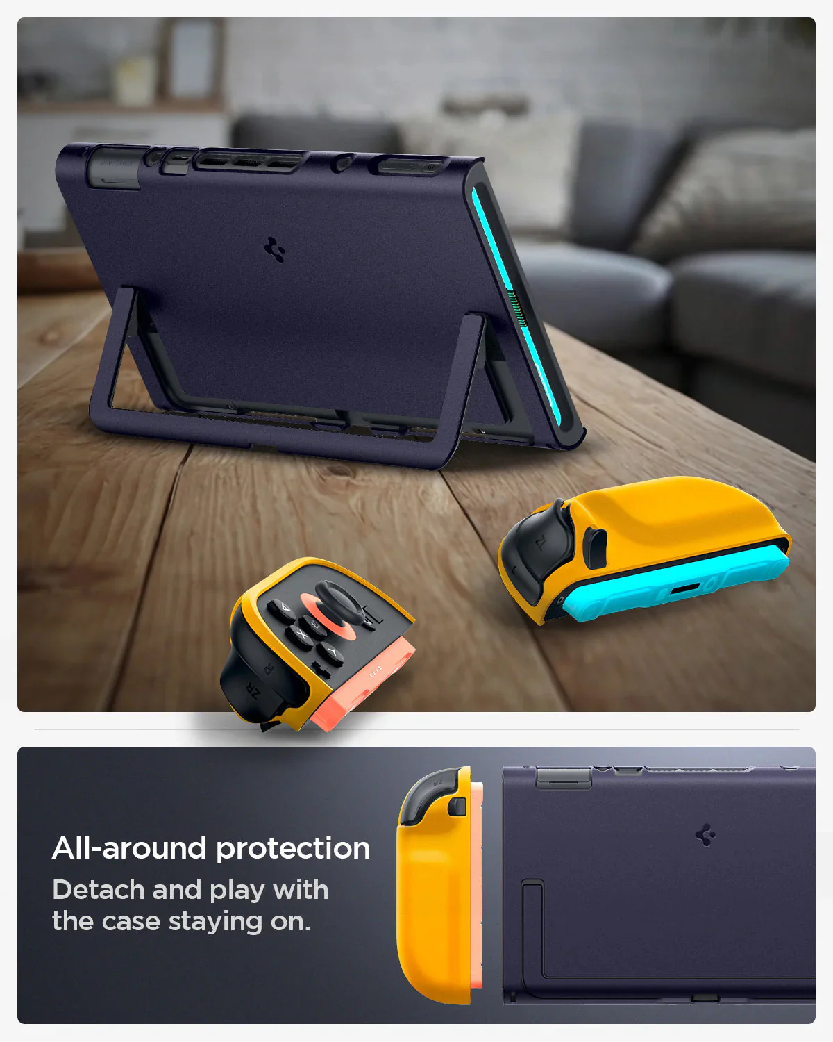 Spigen Nano Pop (Blueberry Navy) for Nintendo Switch 2 - Image 6