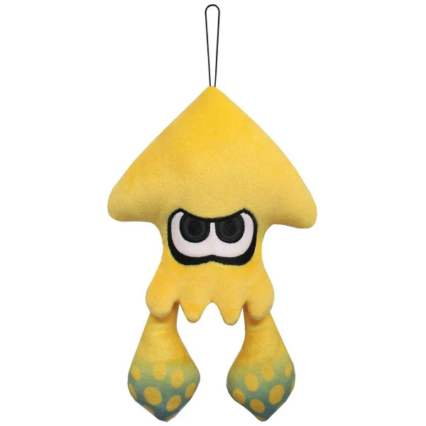 Splatoon All Star Collection Inkling Squid (Yellow) 9" Plush Toy