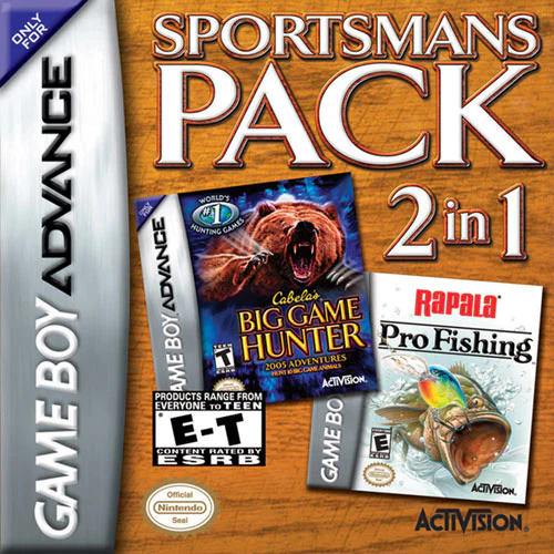 Sportsman's Pack 2 in 1: Cabela's Big Game Hunter & Rapala Pro Fishing (Cartridge Only) - Image 2