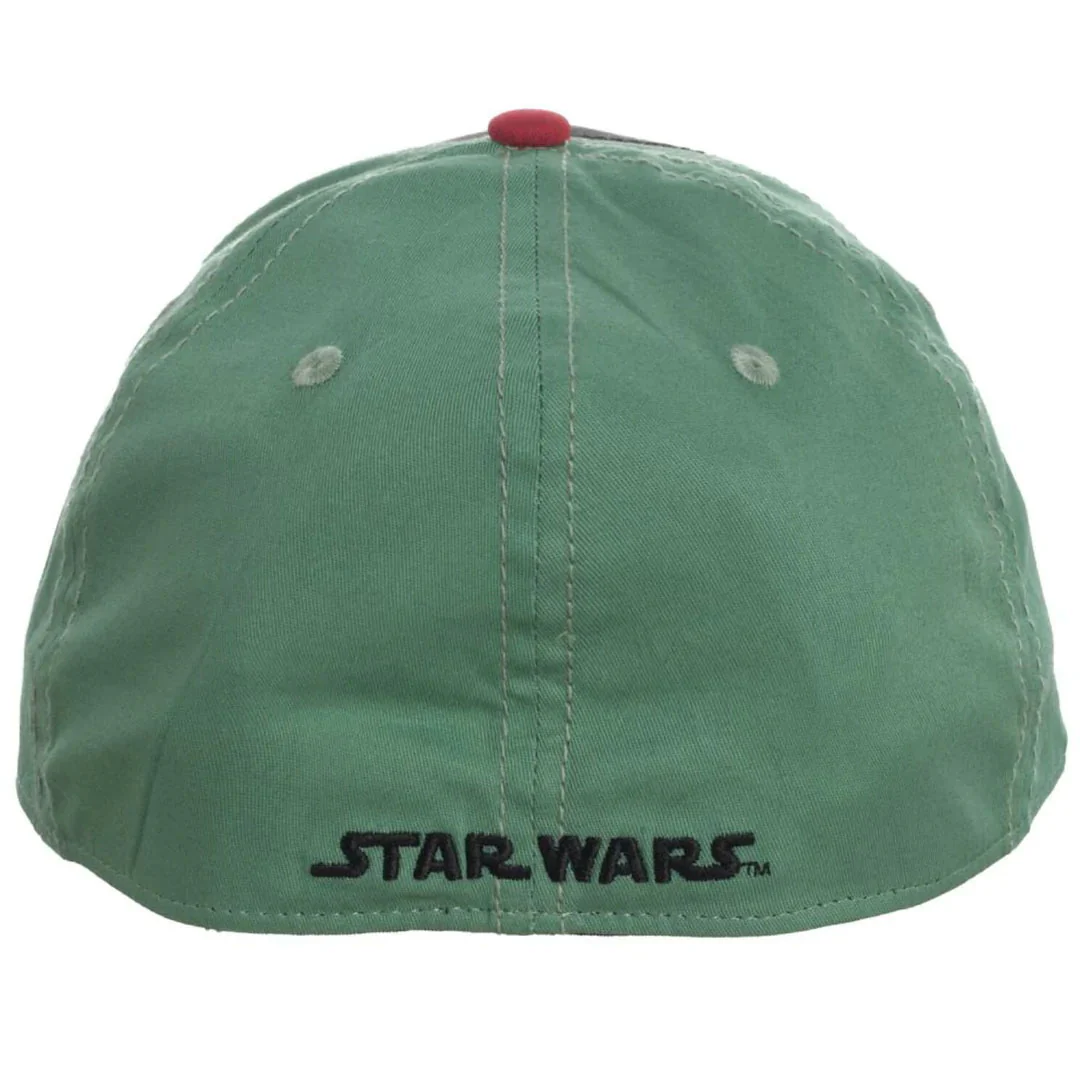 Star Wars Boba Fett Symbol Patch FlexFit Hat - Image 3