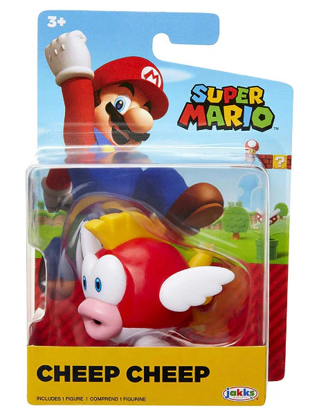 Super Mario Bros Cheep Cheep 2.5" Figure