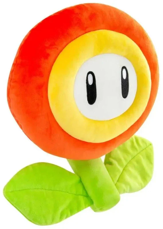 Super Mario Bros Club Mocchi Mocchi Fire Flower 15" Plush Toy - Image 2