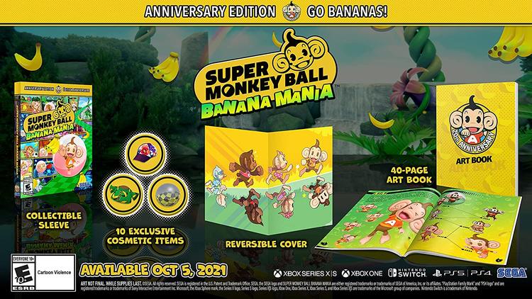 Super Monkey Ball Banana Mania (Anniversary Launch Edition) - Image 2