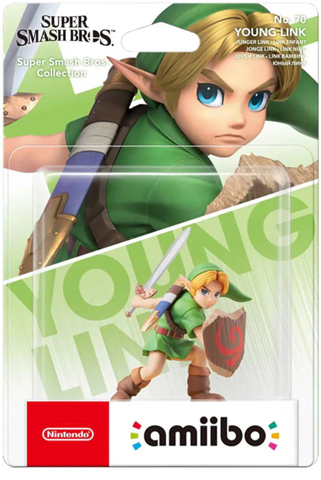 Super Smash Bros Young Link Amiibo (Import)
