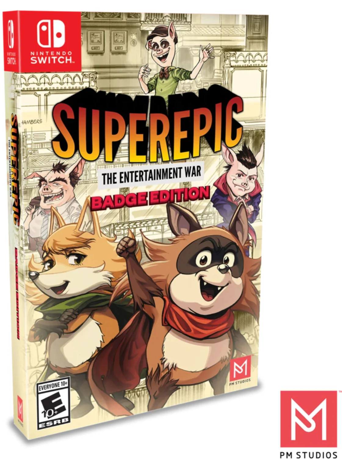 SuperEpic The Entertainment War (Badge Edition) (Pre-Owned)
