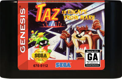 Taz in Escape from Mars (Complete) - Image 2