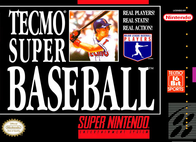 Tecmo Super Baseball (Cartridge Only) - Image 2