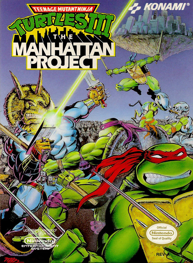 Teenage Mutant Ninja Turtles III: The Manhattan Project (As Is) (Cartridge Only) - Image 2