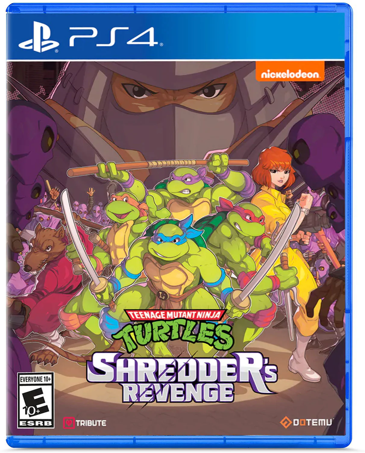 Teenage Mutant Ninja Turtles: Shredder's Revenge w/Stickers, Art Booklet & Reversible Cover