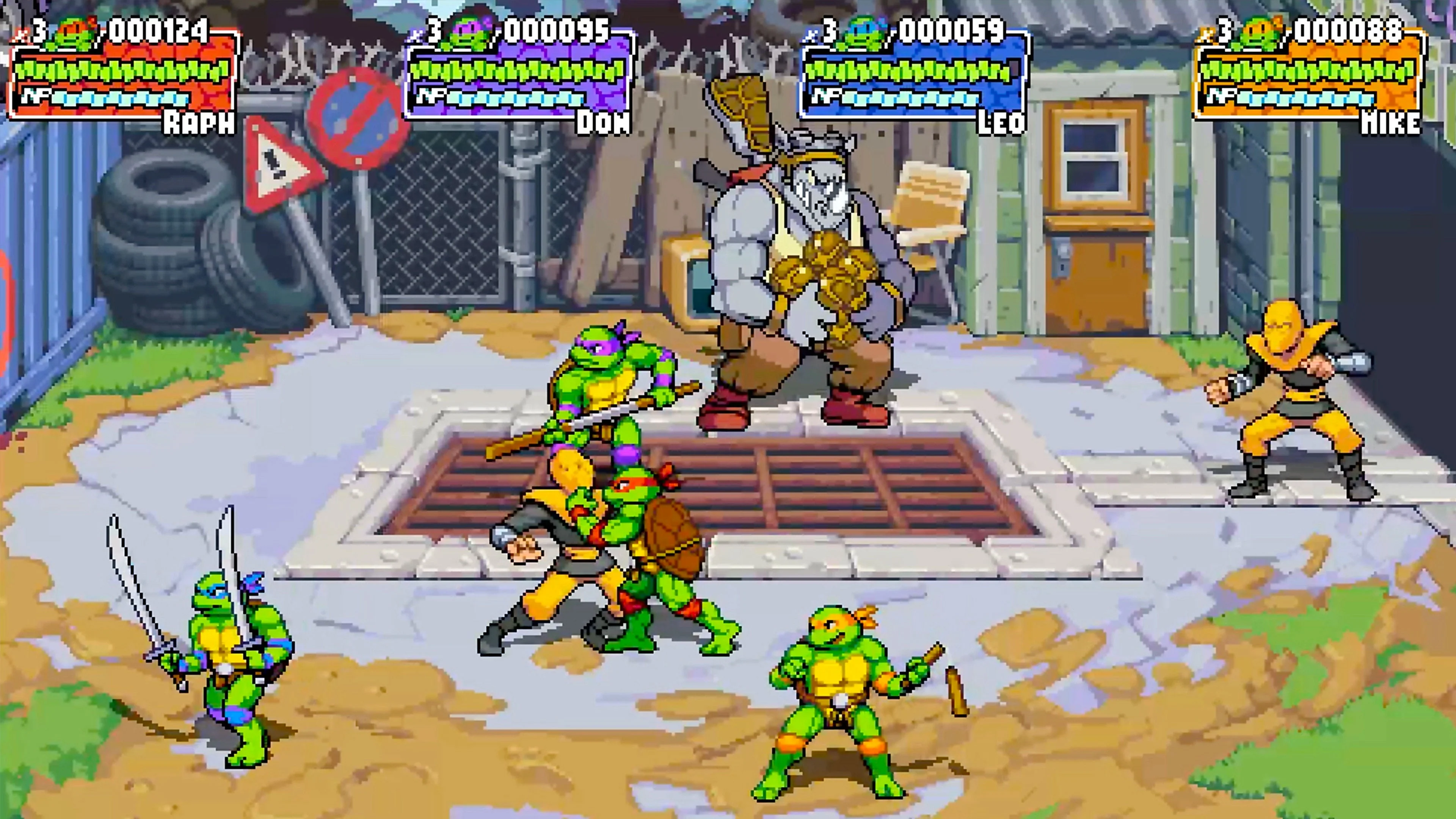 Teenage Mutant Ninja Turtles: Shredder's Revenge w/Stickers, Art Booklet & Reversible Cover - Image 3
