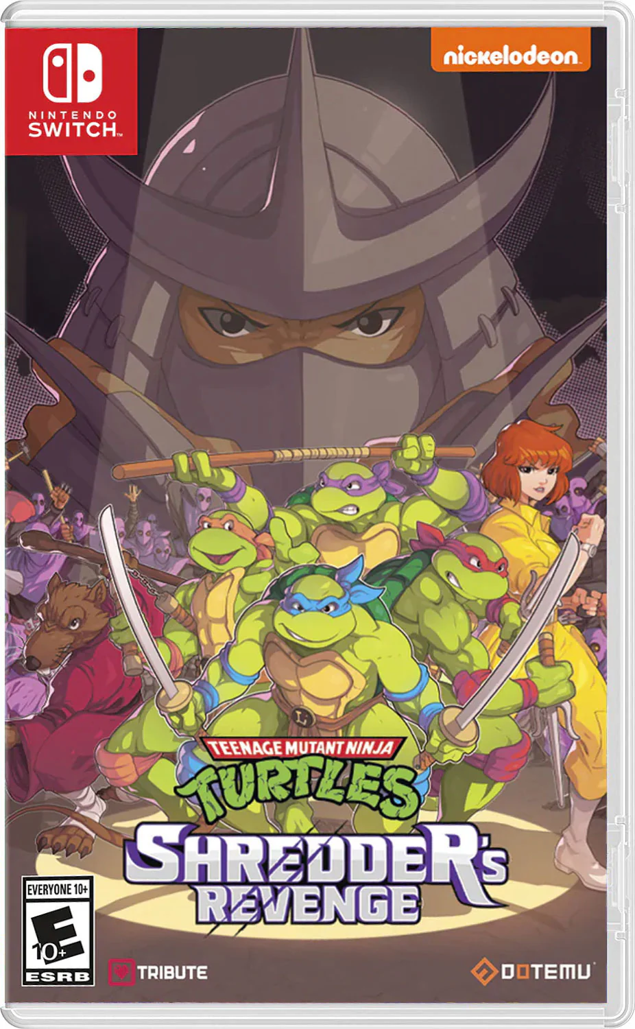 Teenage Mutant Ninja Turtles: Shredder's Revenge w/Stickers, Art Booklet & Reversible Cover