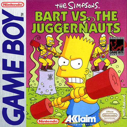 The Simpsons: Bart Vs. the Juggernauts (Cartridge Only) - Image 2