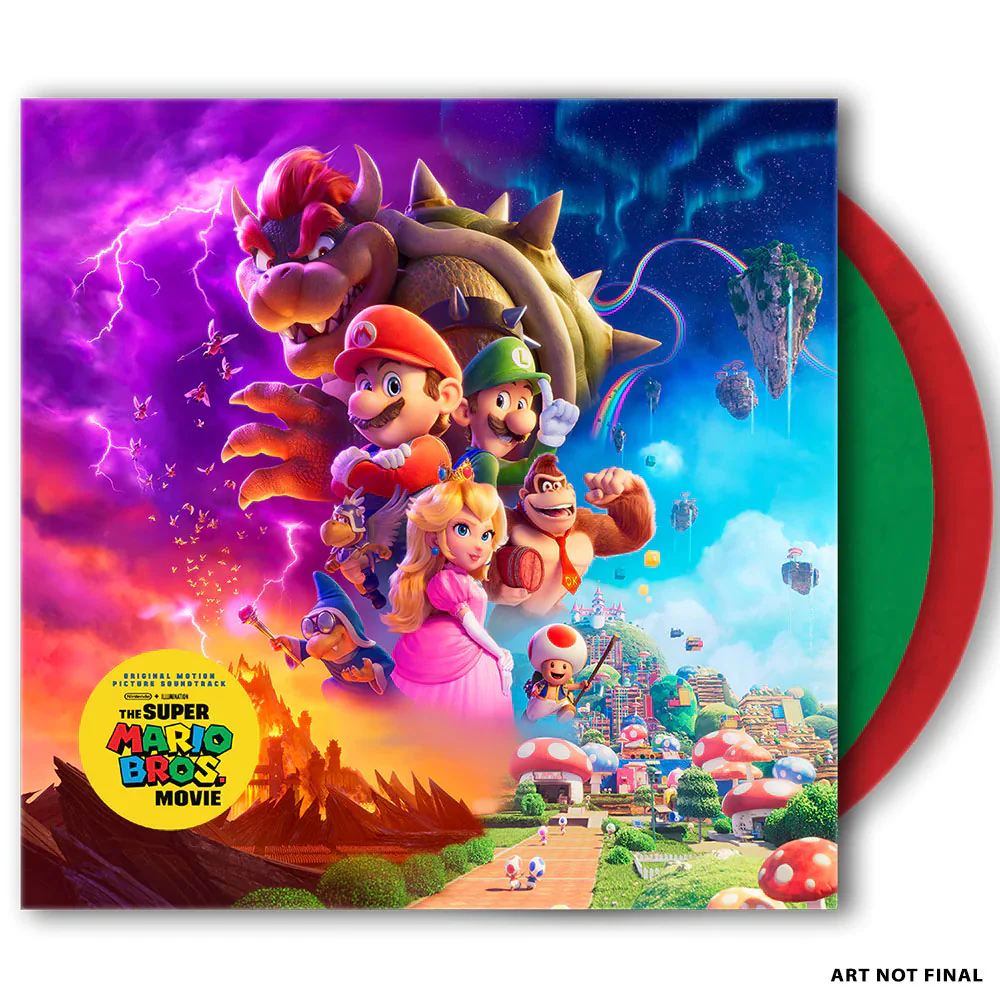 The Super Mario Bros. Movie Vinyl Soundtrack