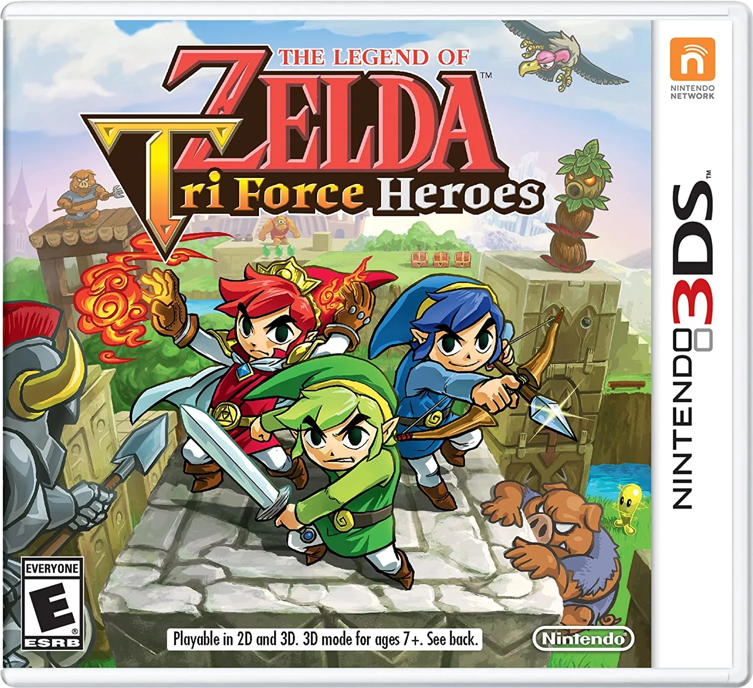 The Legend of Zelda: Tri Force Heroes (Cartridge Only) - Image 2