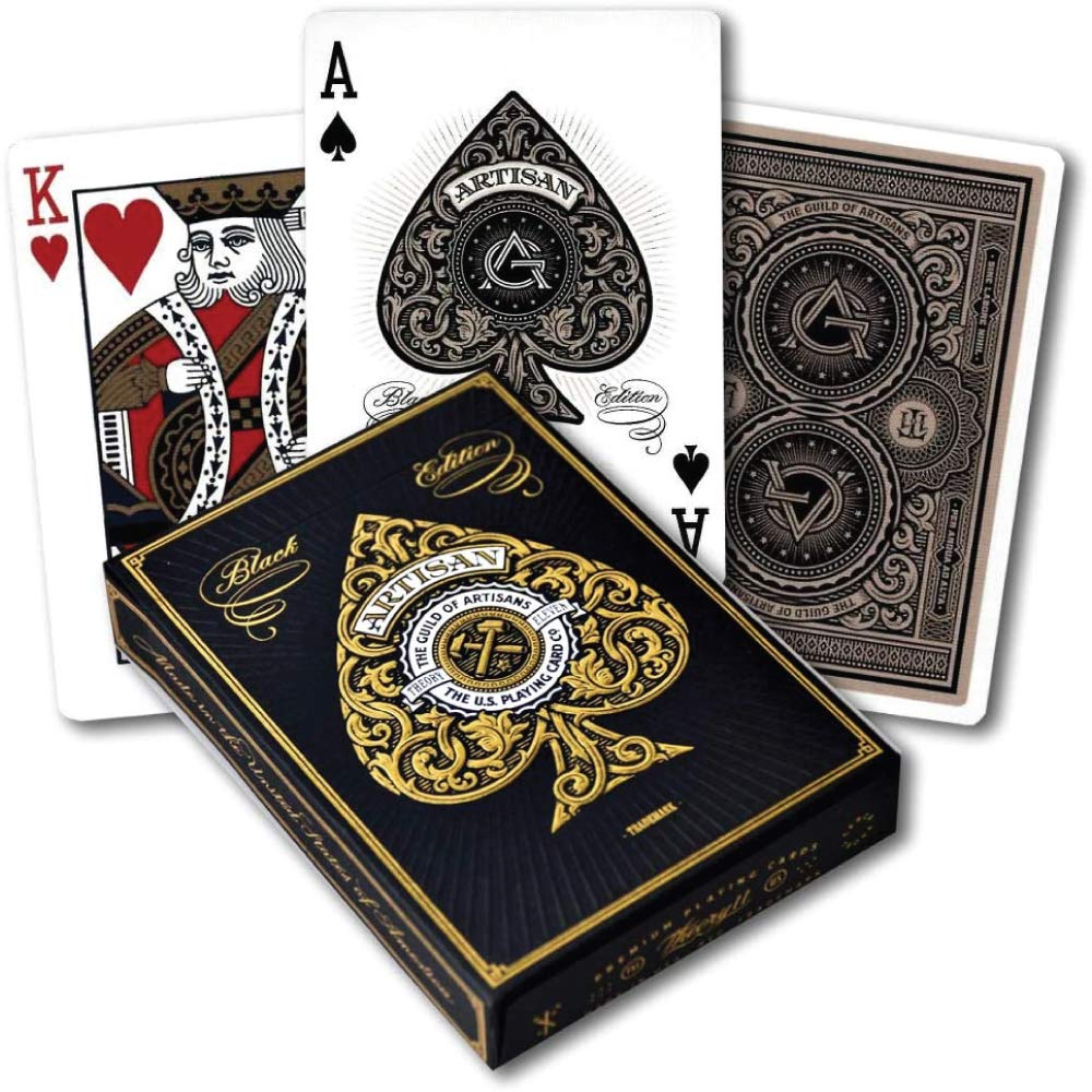 Theory 11 Artisan (Black) Playing Cards - Image 3