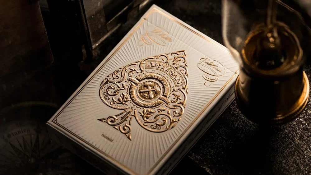 Theory 11 Artisan (White) Playing Cards - Image 2