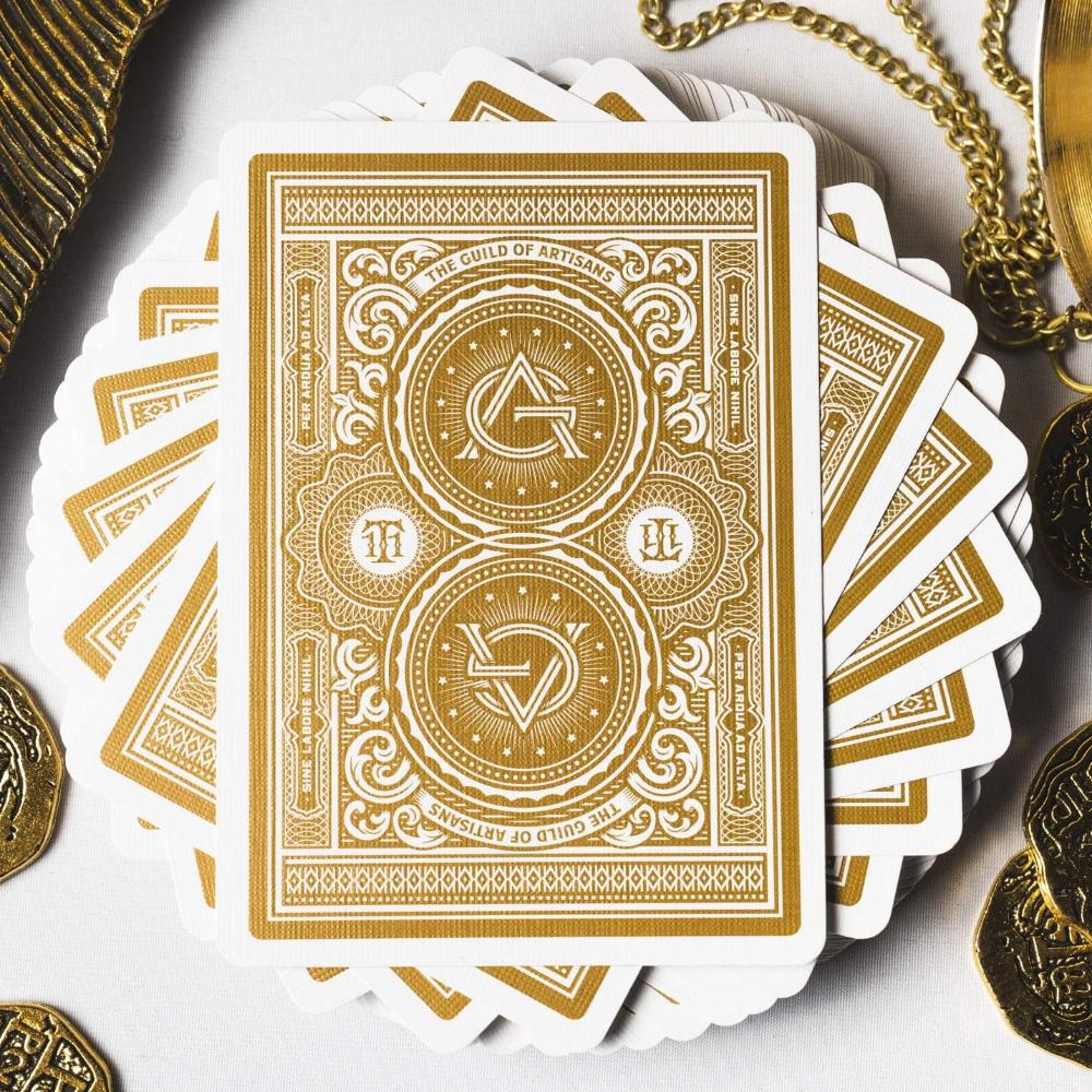 Theory 11 Artisan (White) Playing Cards - Image 4